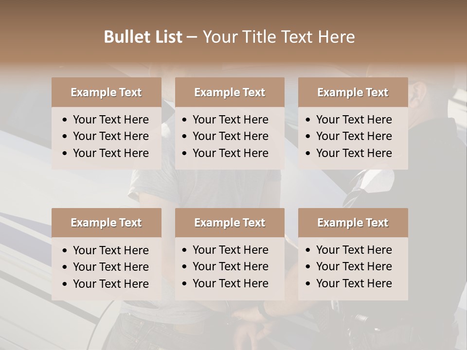 Background Architecture View PowerPoint Template