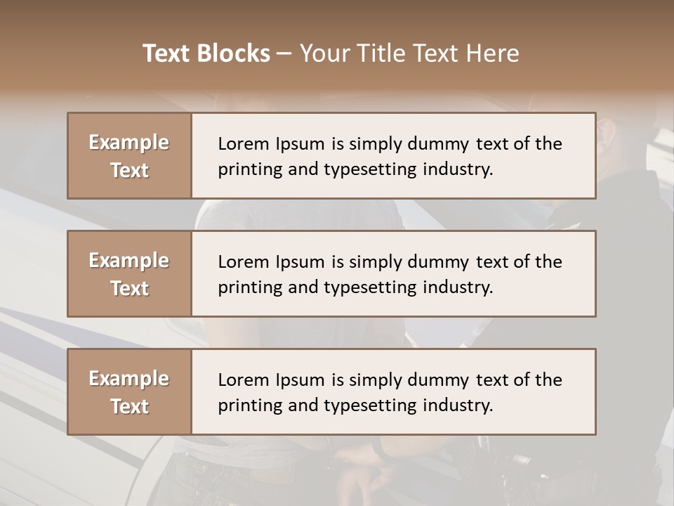 Background Architecture View PowerPoint Template