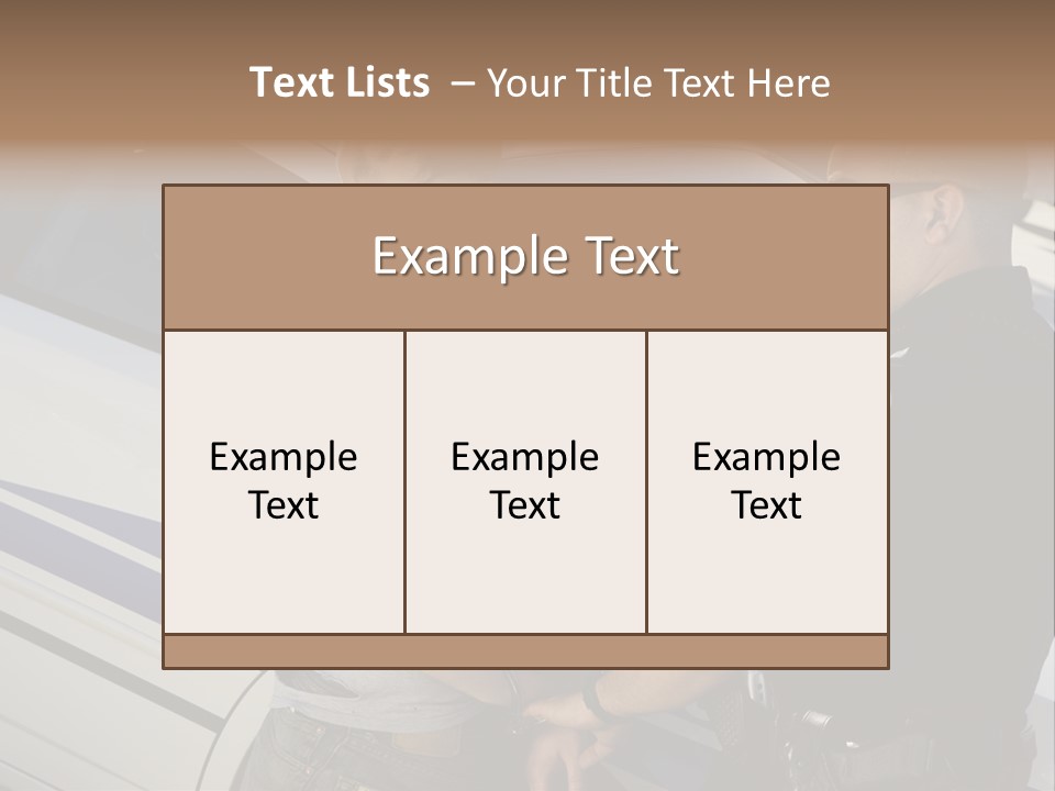 Background Architecture View PowerPoint Template