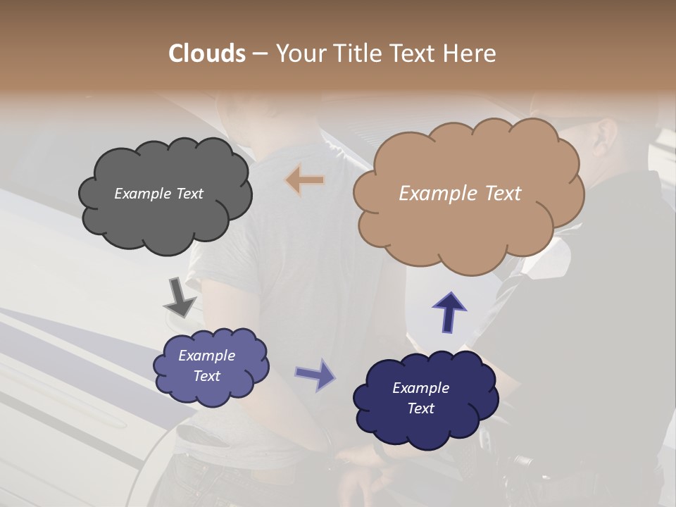 Background Architecture View PowerPoint Template