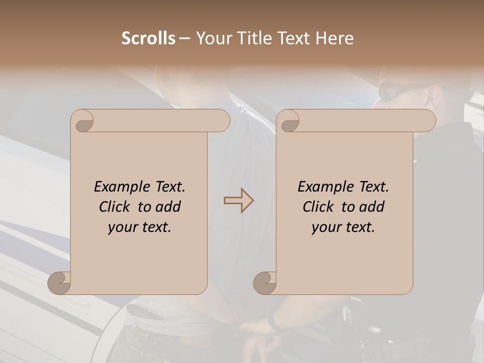 Background Architecture View PowerPoint Template