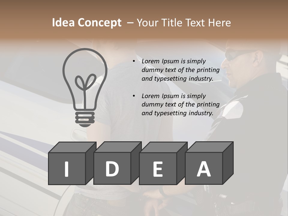 Background Architecture View PowerPoint Template