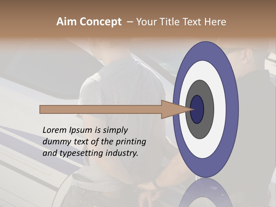 Background Architecture View PowerPoint Template