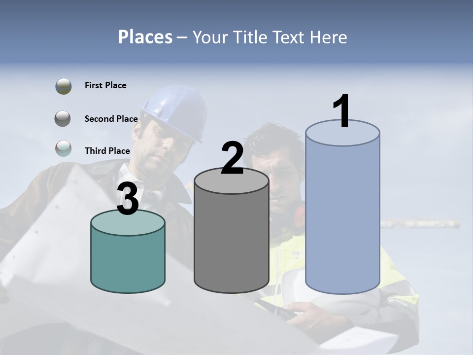 Construction Shape Architect PowerPoint Template