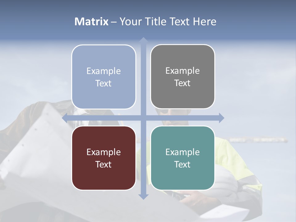 Construction Shape Architect PowerPoint Template