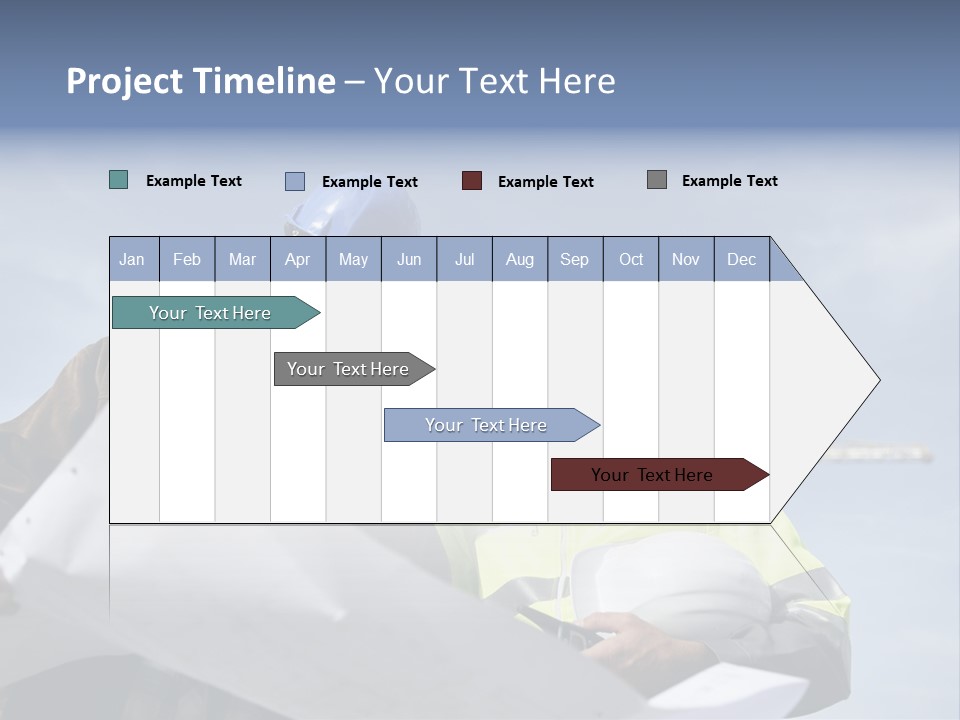 Construction Shape Architect PowerPoint Template