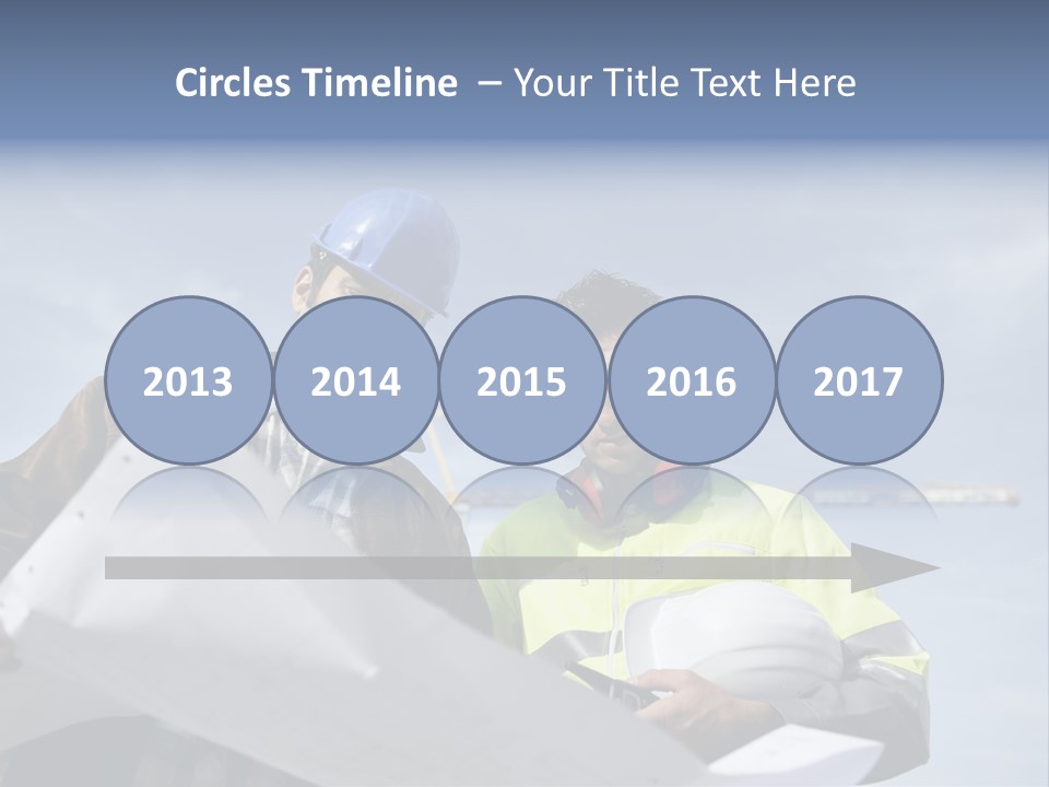 Construction Shape Architect PowerPoint Template