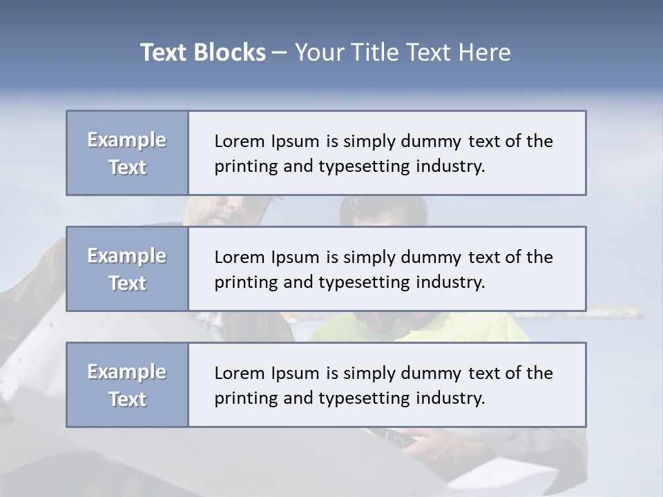 Construction Shape Architect PowerPoint Template