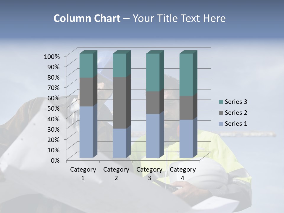 Construction Shape Architect PowerPoint Template
