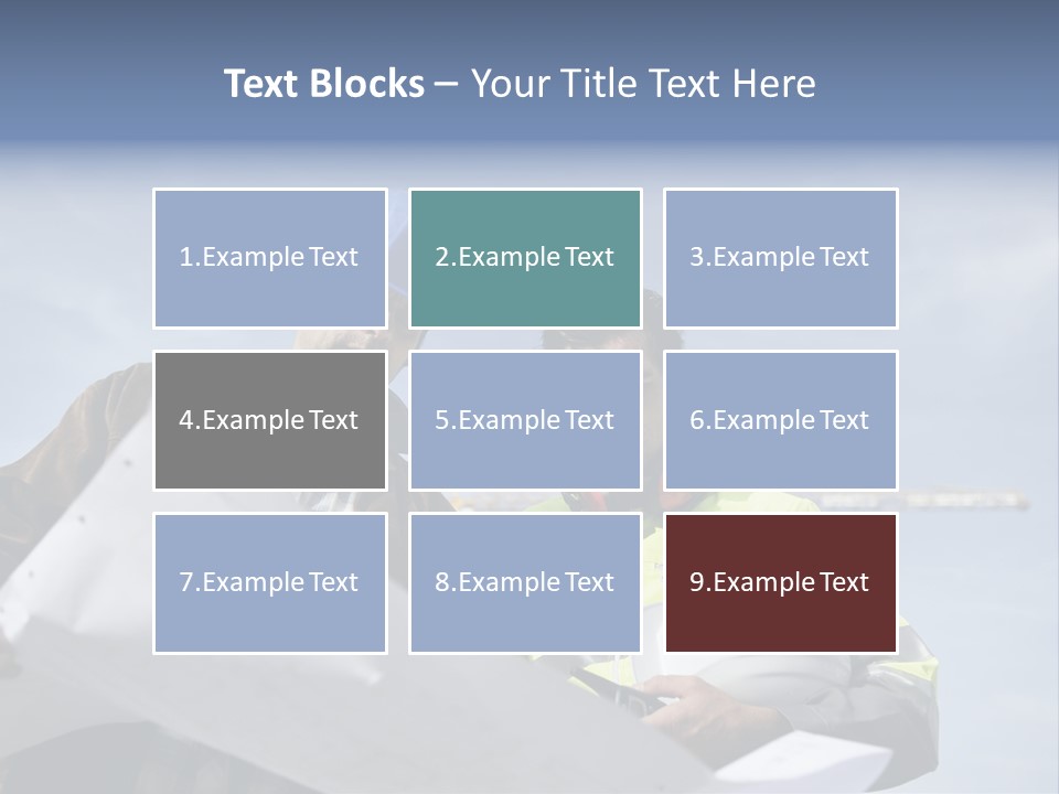 Construction Shape Architect PowerPoint Template