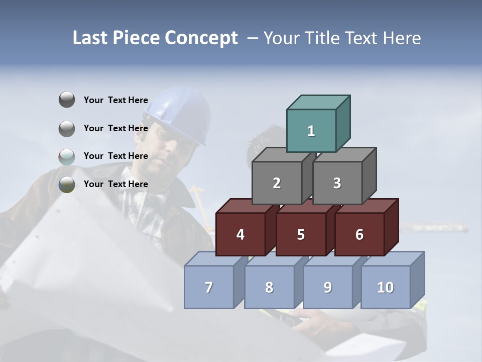 Construction Shape Architect PowerPoint Template
