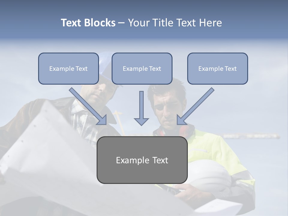 Construction Shape Architect PowerPoint Template