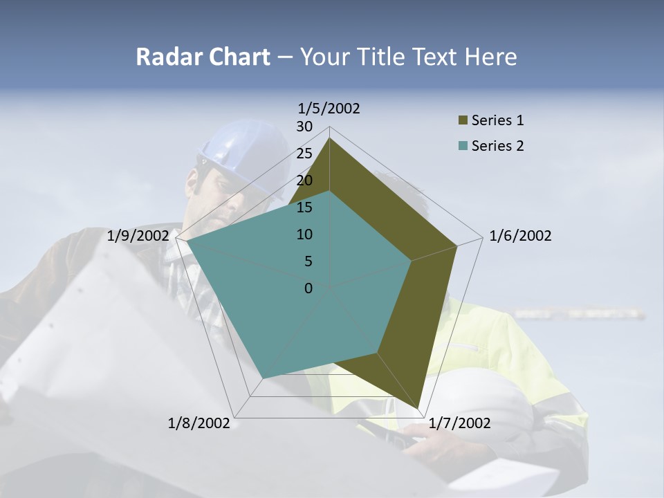 Construction Shape Architect PowerPoint Template