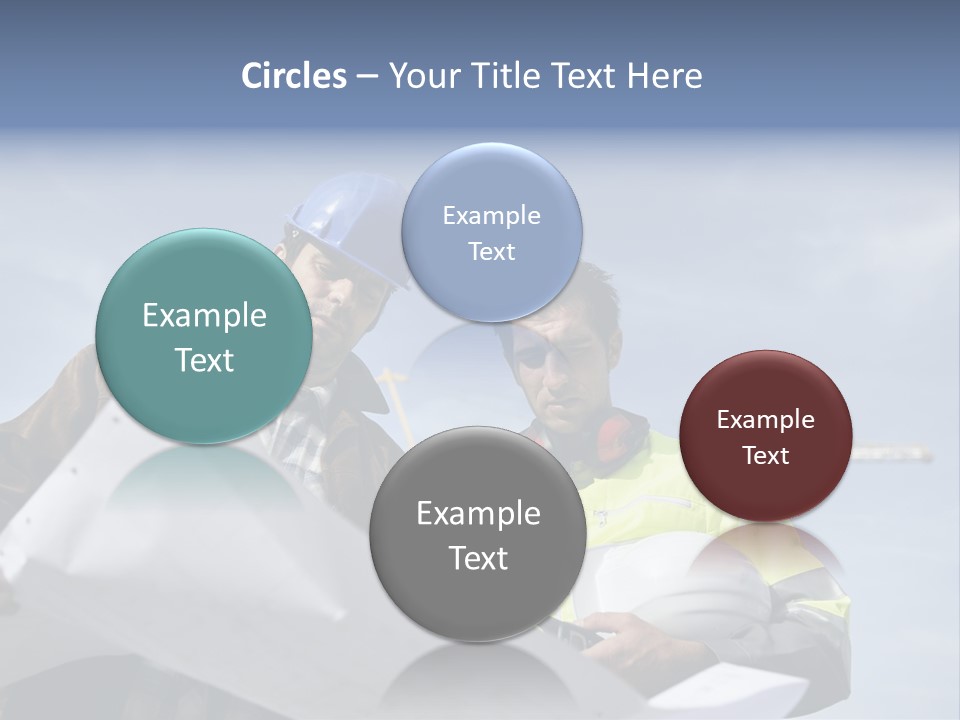 Construction Shape Architect PowerPoint Template