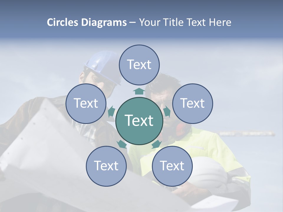 Construction Shape Architect PowerPoint Template
