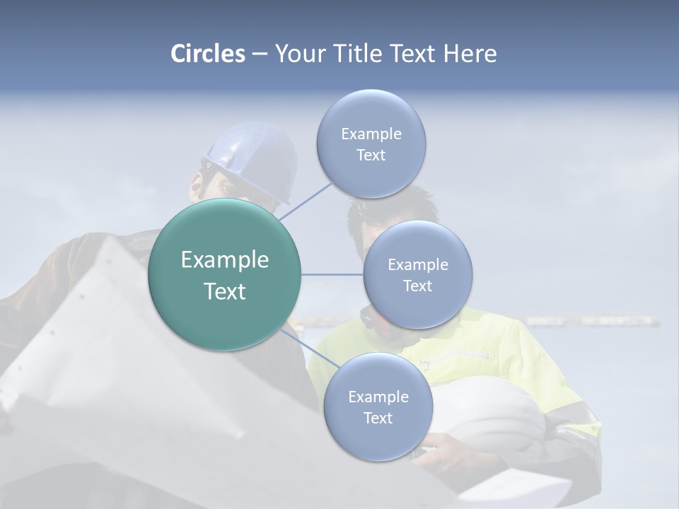 Construction Shape Architect PowerPoint Template