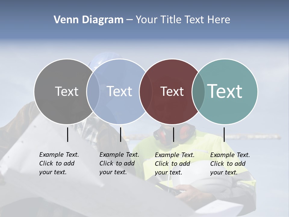 Construction Shape Architect PowerPoint Template