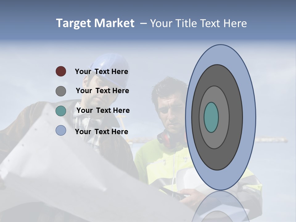 Construction Shape Architect PowerPoint Template