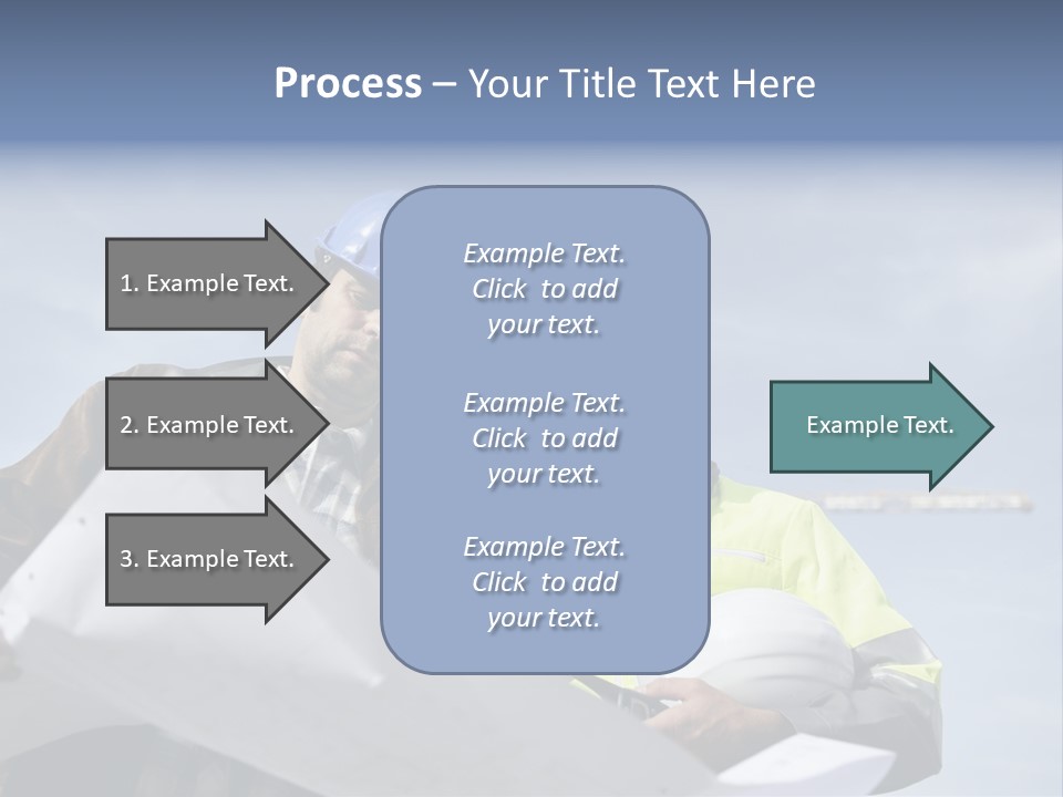 Construction Shape Architect PowerPoint Template