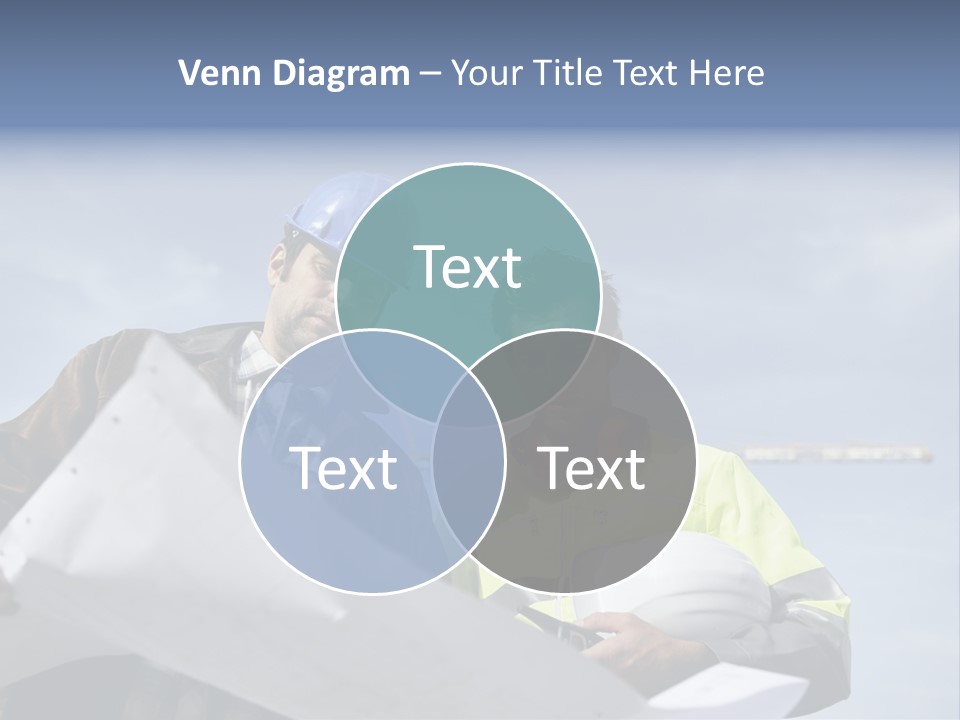 Construction Shape Architect PowerPoint Template
