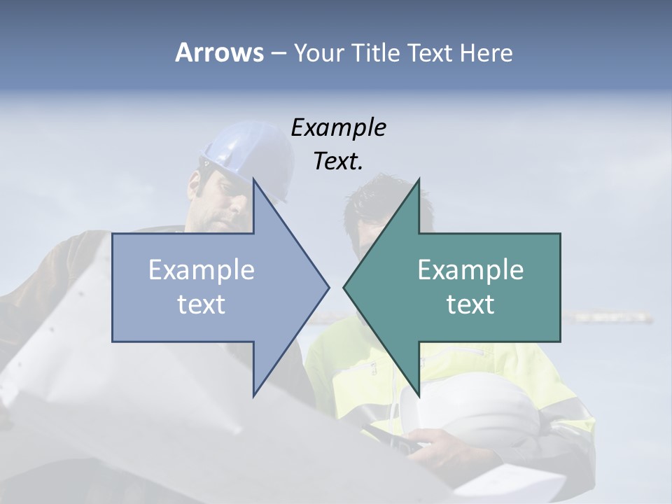 Construction Shape Architect PowerPoint Template