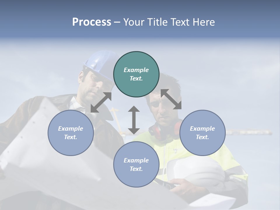Construction Shape Architect PowerPoint Template