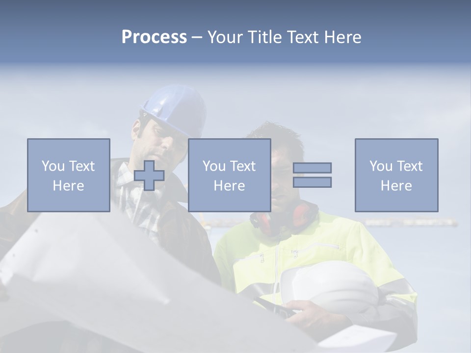 Construction Shape Architect PowerPoint Template