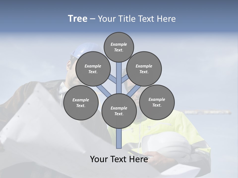 Construction Shape Architect PowerPoint Template