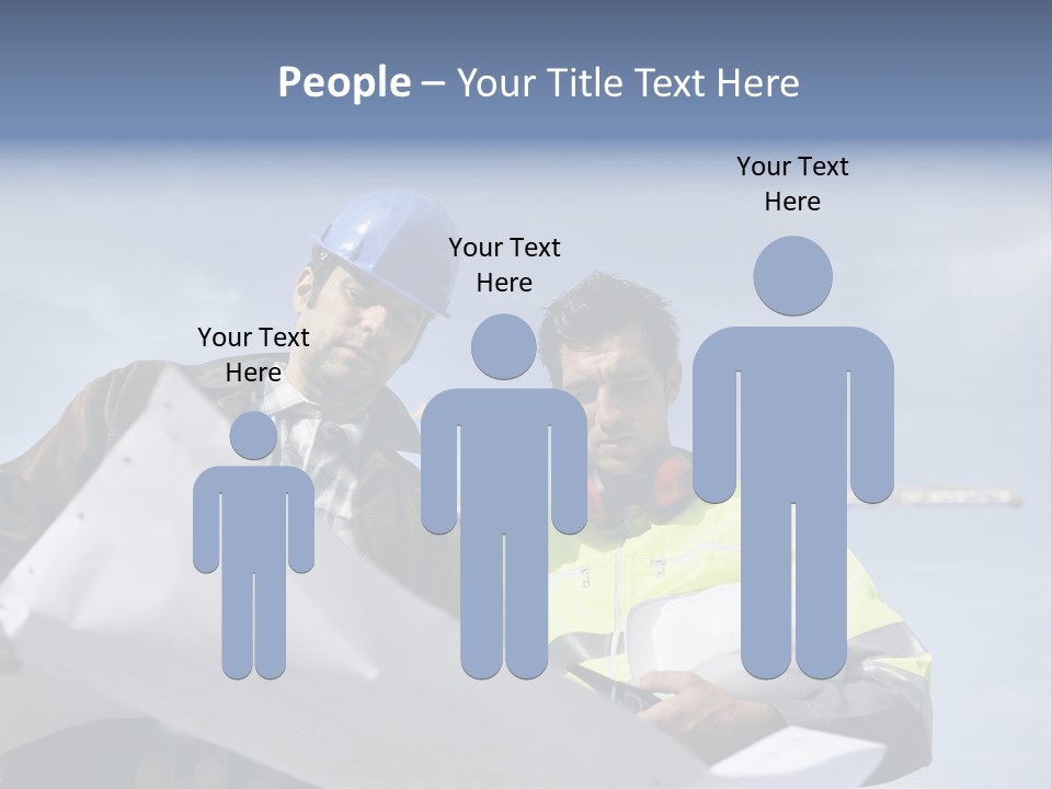 Construction Shape Architect PowerPoint Template