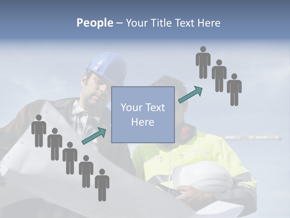 Construction Shape Architect PowerPoint Template