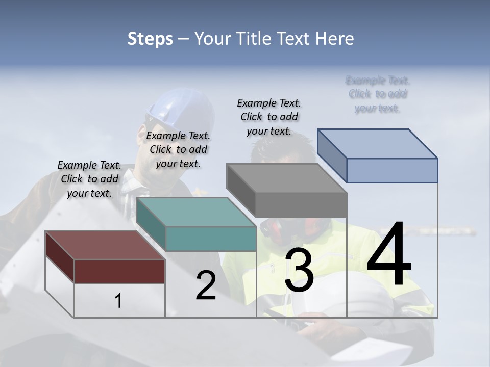 Construction Shape Architect PowerPoint Template