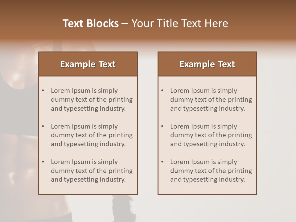 Building House Metropolis PowerPoint Template