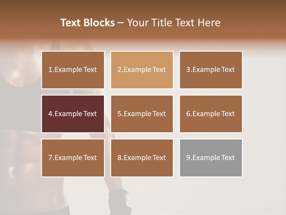 Building House Metropolis PowerPoint Template