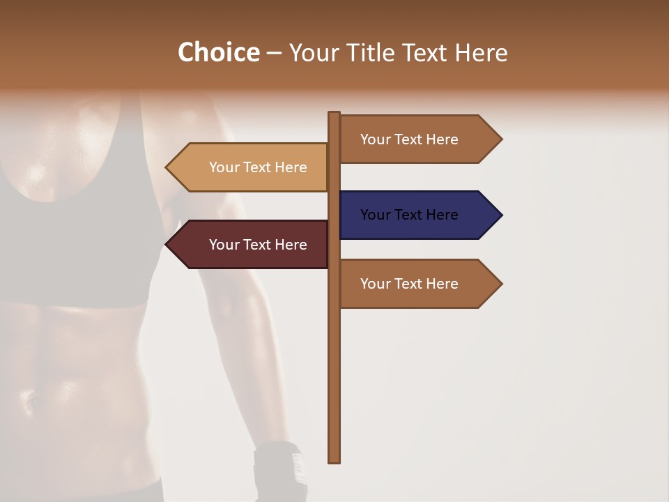 Building House Metropolis PowerPoint Template