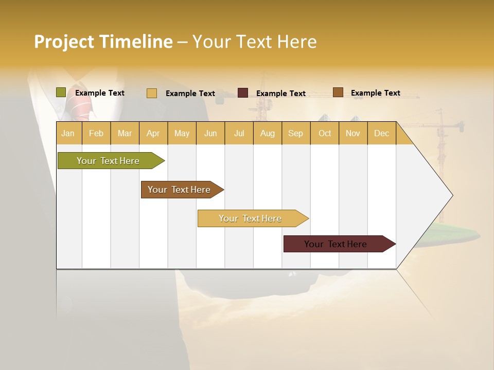 Modern Town Global PowerPoint Template