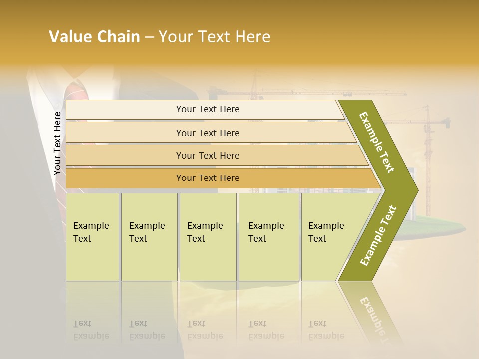 Modern Town Global PowerPoint Template