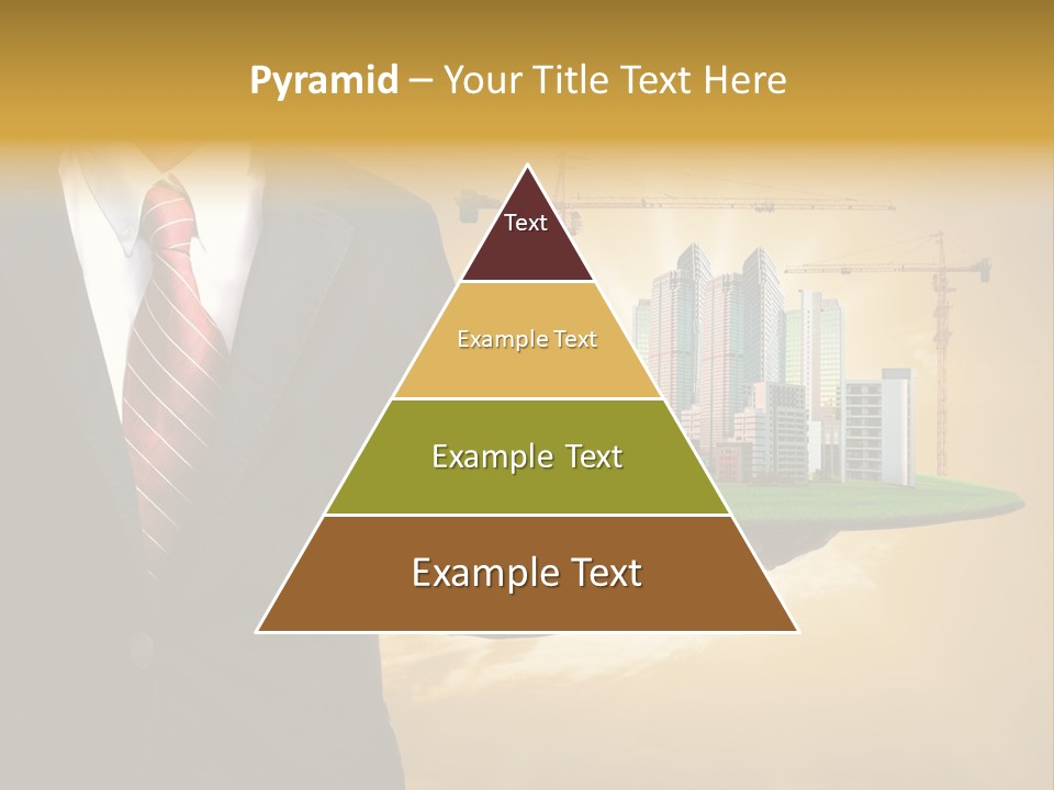 Modern Town Global PowerPoint Template