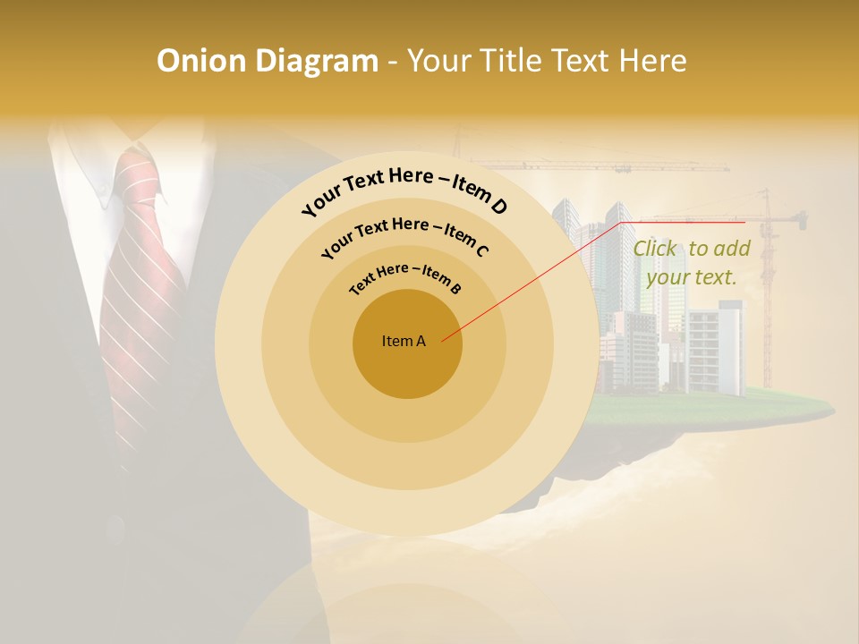 Modern Town Global PowerPoint Template