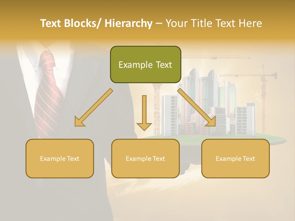 Modern Town Global PowerPoint Template