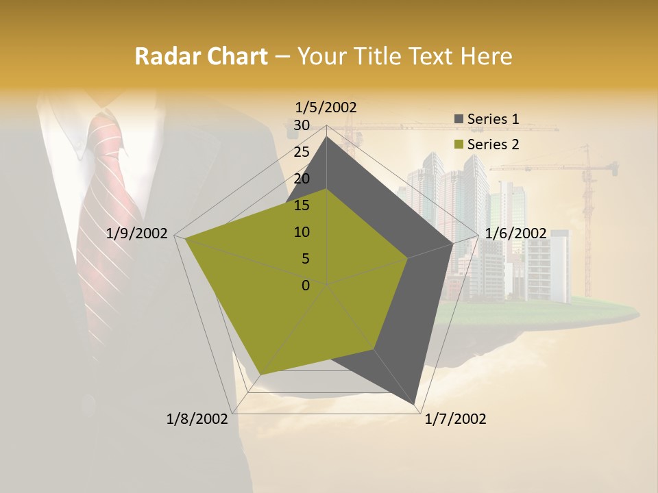 Modern Town Global PowerPoint Template