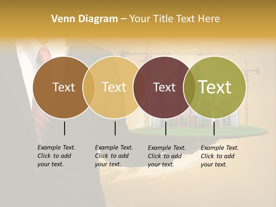 Modern Town Global PowerPoint Template