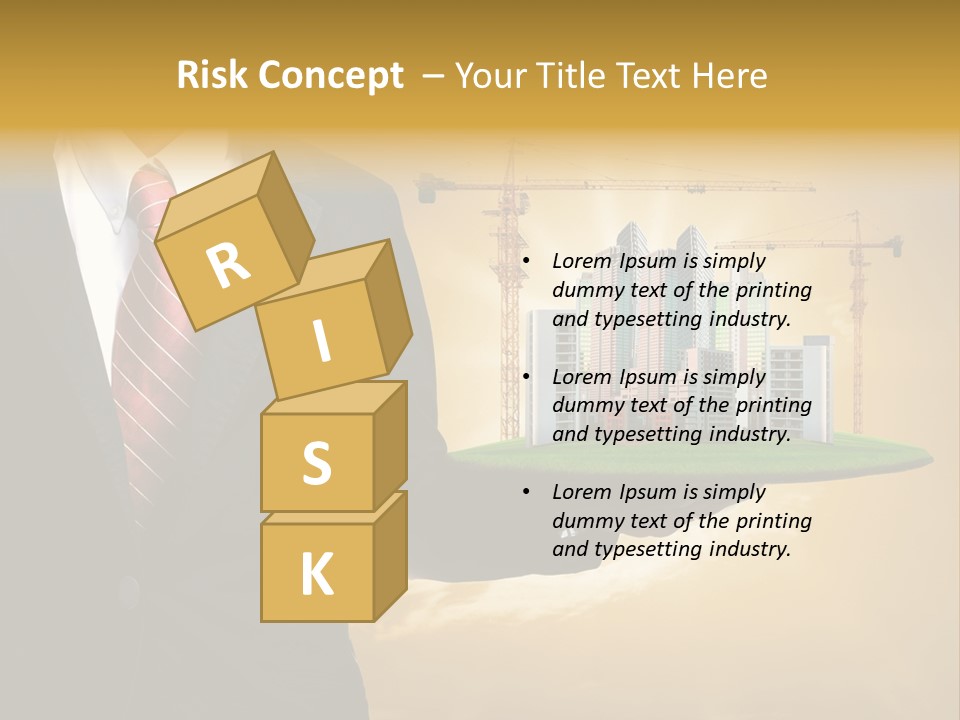 Modern Town Global PowerPoint Template