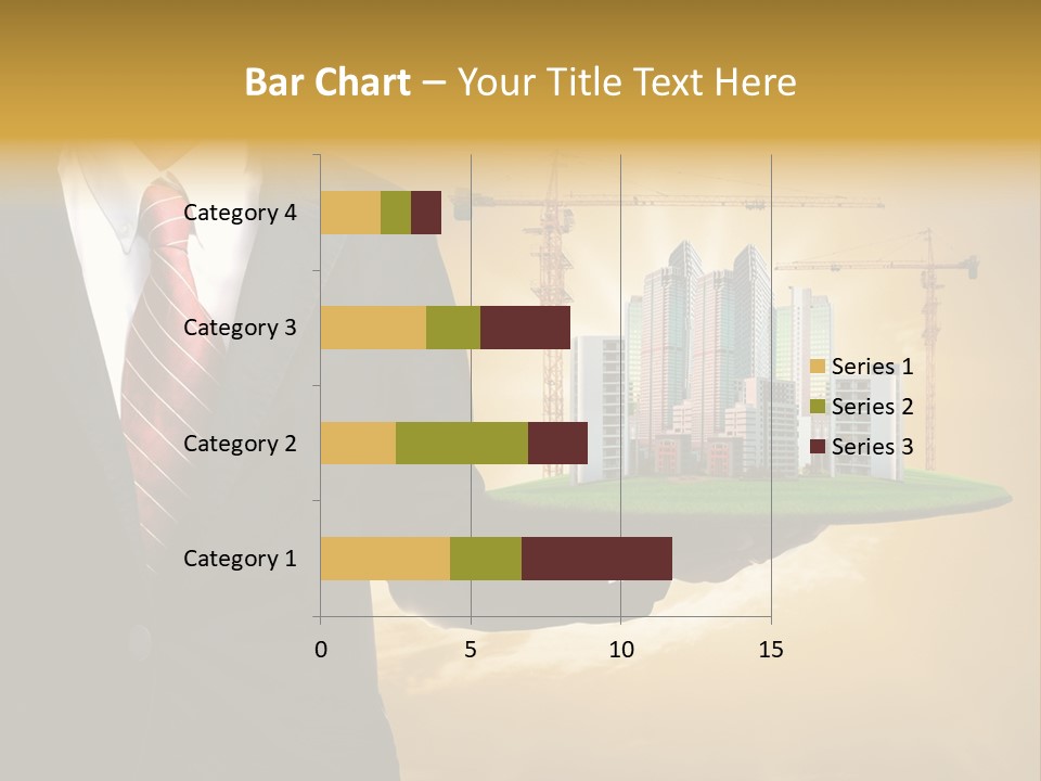 Modern Town Global PowerPoint Template