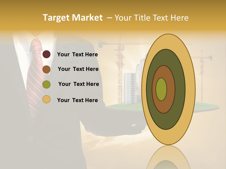 Modern Town Global PowerPoint Template