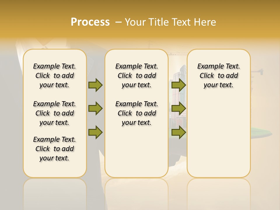 Modern Town Global PowerPoint Template