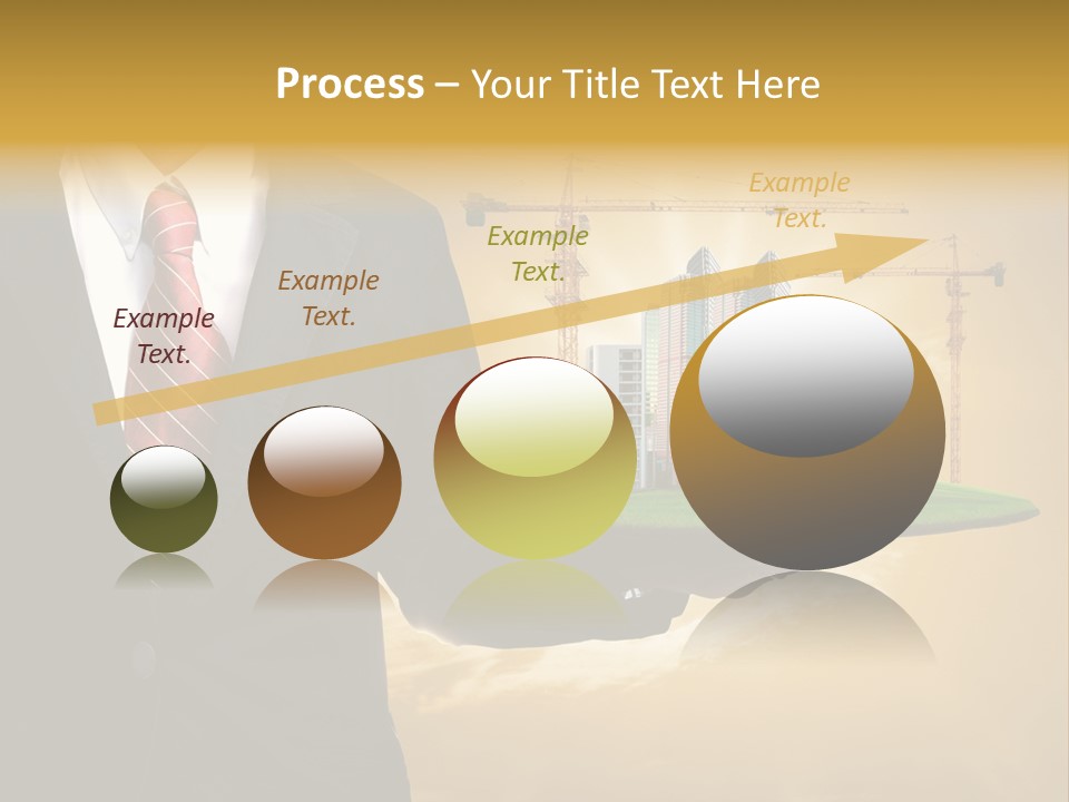 Modern Town Global PowerPoint Template