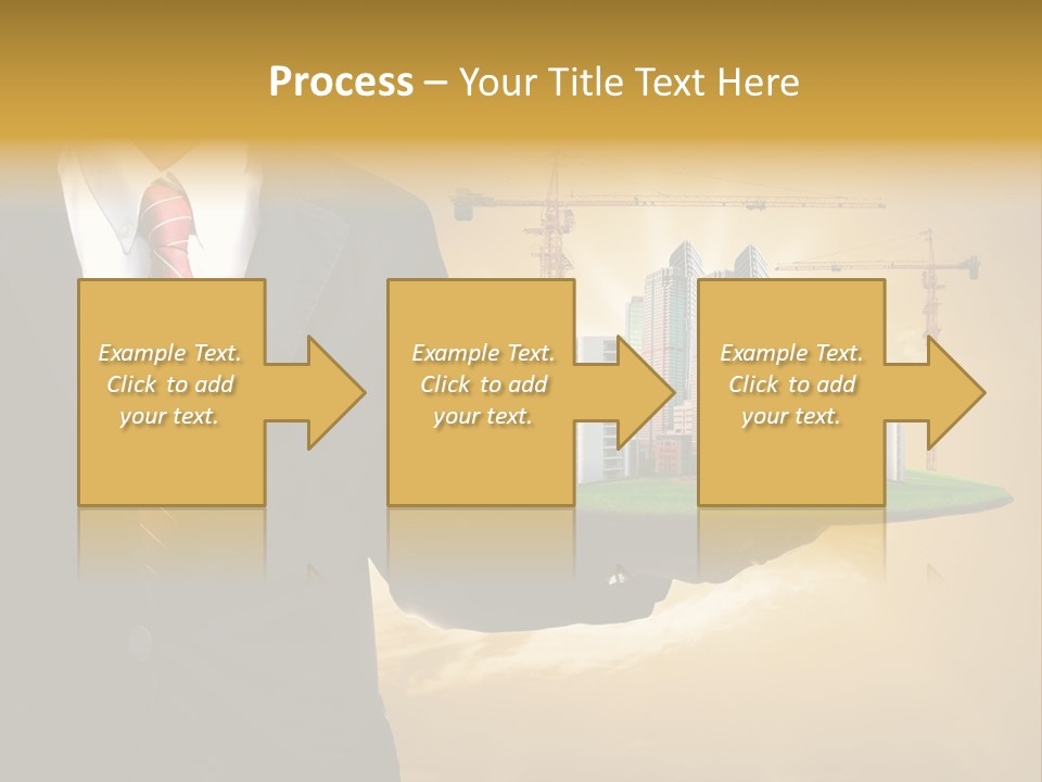 Modern Town Global PowerPoint Template