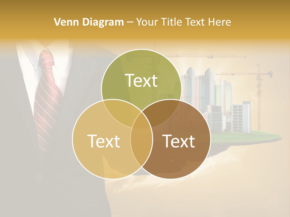 Modern Town Global PowerPoint Template