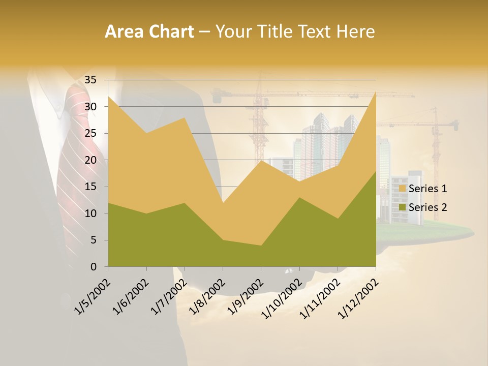 Modern Town Global PowerPoint Template