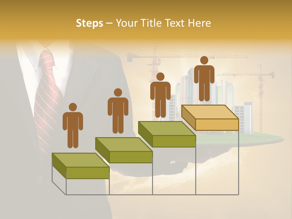 Modern Town Global PowerPoint Template